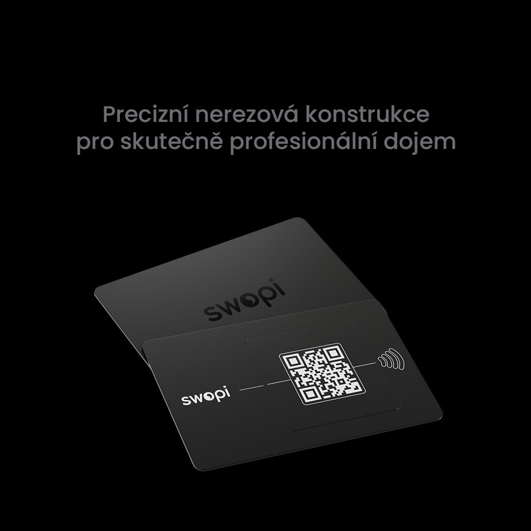 Swopi Vizitka z Nerezové Oceli