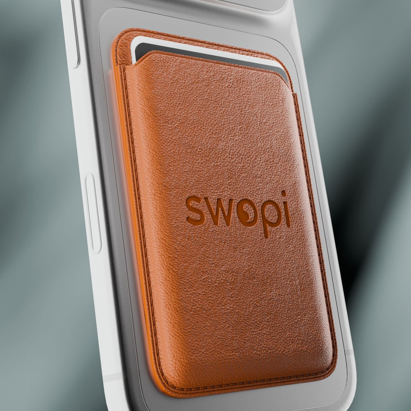 Leather Wallet with MagSafe for cards