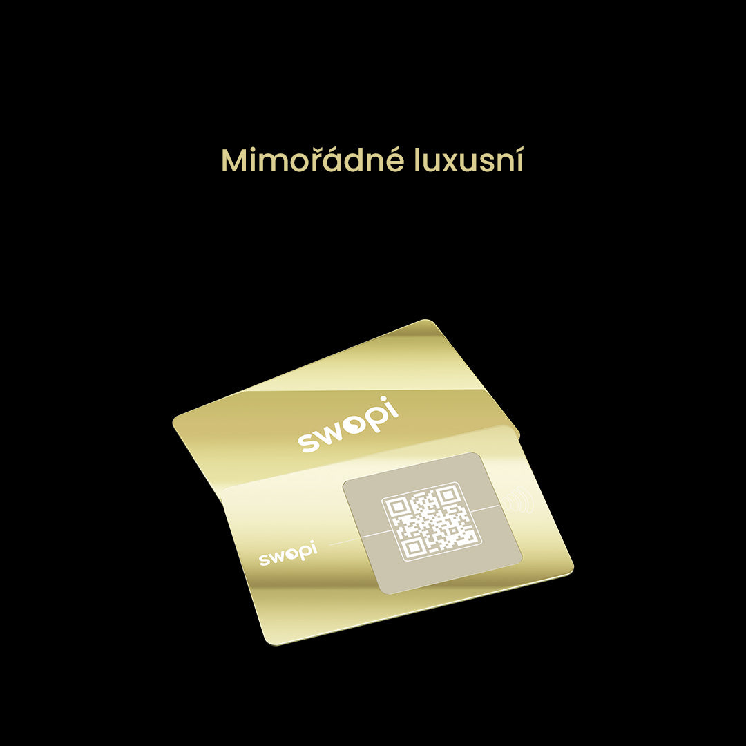 Swopi Vizitka z 24k Zlata