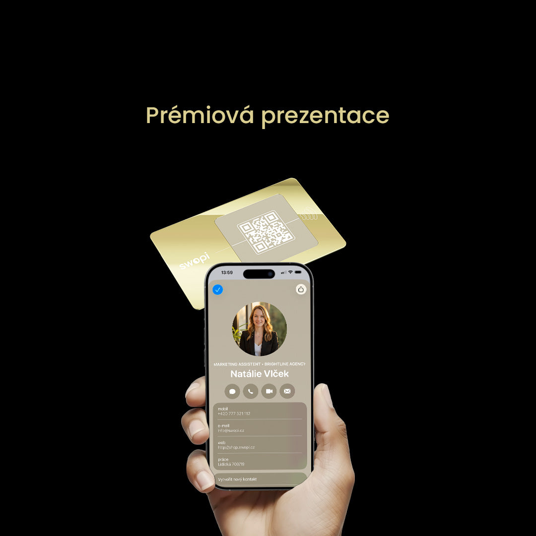 Swopi 24k Gold Business Card