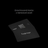 Gravírovaná Swopi Vizitka