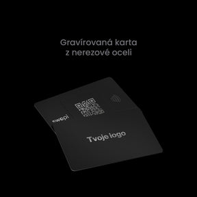 Gravírovaná Swopi Vizitka